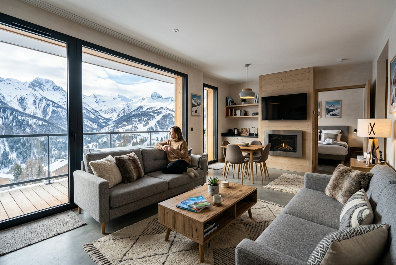 Affitto studio vacanze Pra-loup